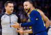 Warriors’ Stephen Curry fined $25,000 for throwing mouthpiece into stands vs. Grizzlies Warriors' Stephen Curry fined $25,000 for throwing mouthpiece into stands vs. Grizzlies